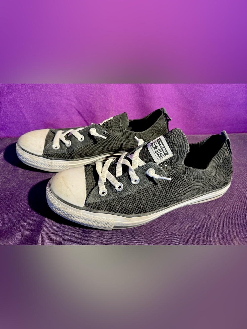 Converse Women's Chuck Taylor All Star Shoreline Knit slip-on sneakers Size 9.5